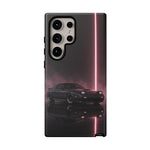 FC RX-7 Pink Neon Fog Column Tough Case