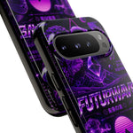Futurwave Aesthetic Purple Vaporwave Phone Case – Deep Purple