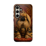 Pekingese Imperial Chinese Art Tough Phone Case