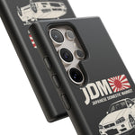 R34 Skyline GT-R JDM Rising Sun Tough Phone Case Cover Gift