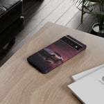 Soft White C3 Corvette Mauve Sky Phone Case
