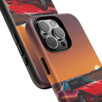 Red C4 ZR-1 King of the Hill Art Tough Phone Case