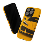 Yellow C8 Corvette Studio Tough Phone Case