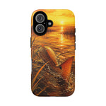 Redfish Fishing Phone Case Marsh Angler Tough Cover Gift