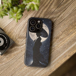 Geisha Parasol Moonlight Art Tough Phone Case