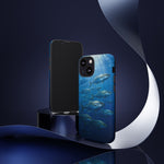 Amberjack School Phone Case, Open Water Sunlight Tough Cover