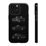 Black Silverado Classic Pickup Tough Phone Case for Chevy Truck Fans