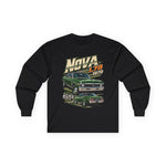 1970 Nova L78 SS Muscle Car Long Sleeve Tee | Classic Car Retro