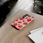 Strawberry Pattern Phone Case | Tough Cover