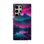 2 Rounds Canada Retina Artwork Vaporwave Phone Case – Landscape Aesthetic