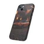 Datsun 240Z Shrine Blossom Dusk Tough Phone Case - Warm Lantern Glow