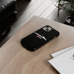 1970 Camaro Z28 White Silhouette Tough Phone Case Cover Gift