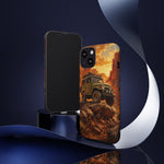 Land Cruiser FJ40 Classic 4x4 Red Rock Canyon Art Tough Phone Case