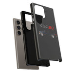Chevy 1500 454 SS Sport Truck Phone Case Featuring Pickup Side Profile