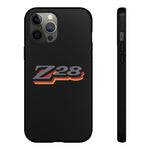 1978 Z28 Red Gold Emblem Muscle Car Tough Phone Case Gift Art