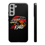 FJ40 Vintage Truck Illustration Phone Case | Tough Protective Cover