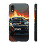 Firebird Trans Am Black Gold Eagle Art Tough Phone Case