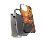 Orange Corvette C3 Stingray Sunset Palms Phone Case