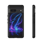 Neon Holographic Whale Phone Case | Tough Case