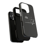 1970 Chevelle SS Black Half Front Tough Phone Case Cover Gift
