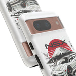 NSX Retro Mount Fuji Illustration JDM phone case | Tough Cover