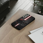 Camaro ZL1 Phone Case, Black Red Racing Stripe Studio Cover, Gift