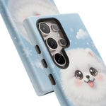 Samoyed Kawaii Snowball Chibi Art Tough Phone Case