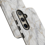 White Marble Pattern Phone Case | Tough Cover