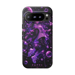 Chillout Floating Anime Girl Phone Case – Dreamy Vaporwave Aesthetic