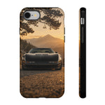 C4 ZR1 Corvette Phone Case, Black Misty Mountain Pass Cover