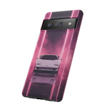 Countach Neon Wedge Phone Case Retro Supercar Tough Case