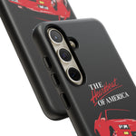 1991 Camaro Heartbeat Red Muscle Car Tough Phone Case Cover