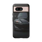 Black S2000 Low-Key Minimal Tough Phone Case for JDM Fans
