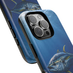 Yellowfin Tuna Phone Case, Deep Blue Water Tough Cover, Gift
