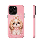 Shih Tzu Princess Kawaii Chibi Puppy Pet Dog Art Tough Phone Case