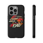 FJ40 Vintage Truck Illustration Phone Case | Tough Protective Cover