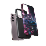Skyline GT-R Tokyo Rain JDM Night Art Tough Phone Case