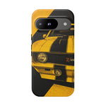 Z28 Yellow Camaro Retro Poster Tough Phone Case