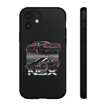 NSX Dual View Black Red JDM Sports Car Tough Phone Case Gift