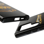 Z06 Corvette Phone Case, Yellow Neon Chrome Studio Cover