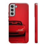 Red Miata Phone Case, NA MX5 90s JDM Roadster Tough Cover