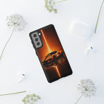 Z06 C8 Phone Case, Orange Racing Livery Studio Cover