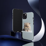 Fluffy Persian Kitten phone case | Tough Cases