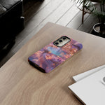 Floating Pool Deck Phone Case, Pastel Cloud 3D Render Cover