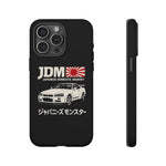 R34 Skyline GT-R JDM Rising Sun Tough Phone Case Cover Gift