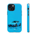 RX-7 Cyan Studio Phone Case Studio Color Match Car Art