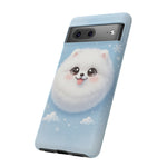 Samoyed Kawaii Snowball Chibi Art Tough Phone Case