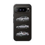 Silver Prelude Sports Coupe Tough Phone Case for JDM Fans