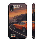 Datsun 240Z Classic JDM Sports Car Sunset Art Tough Phone Case