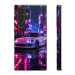 Silvia S15 Neon City JDM Car Phone Case | Tough Cover